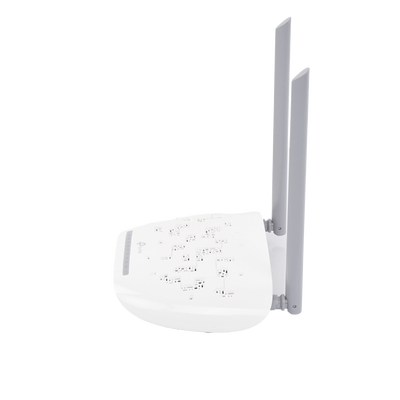 ONU/ONT - GPON Router inalámbrico N 300 Mbps / Frecuencia de 2.4 GHz / 1 puerto GPON SC-APC / 2 puertos LAN (1 GE/ 1 FE) / 1 puerto POTS (FXS) / Soporta AgiNet Config - AgiNet ASC