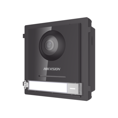 [DS-KD8003-IME1(B)] Frente de calle IP 2 Megapixel para Videoportero Modular / PoE / Angulo 146° / Ultra Baja Iluminación / Exterior IP65 / WDR 120 dB